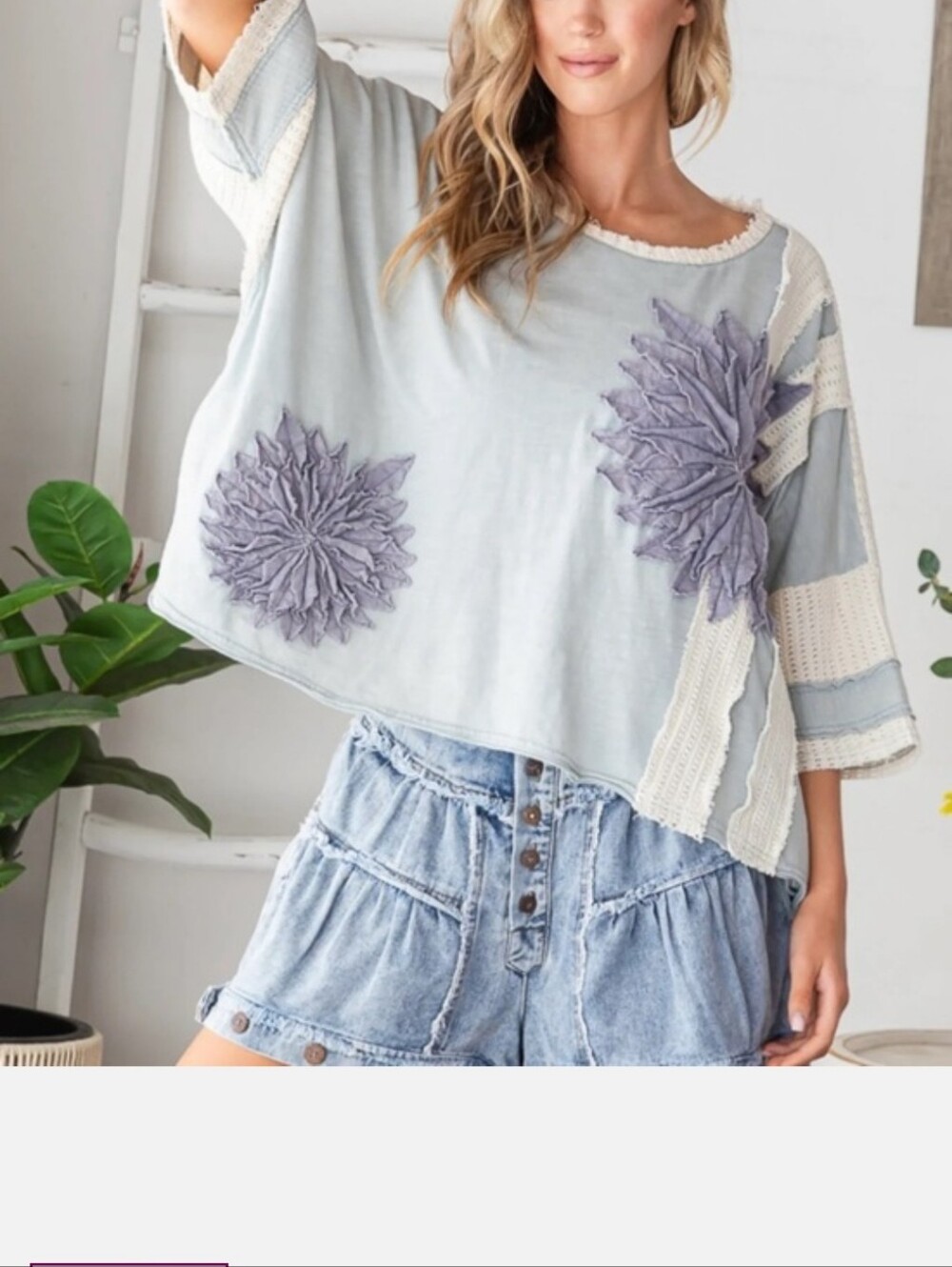REDUCED!  NWT Oli & Hali Top - Size L - Picture 5 of 5